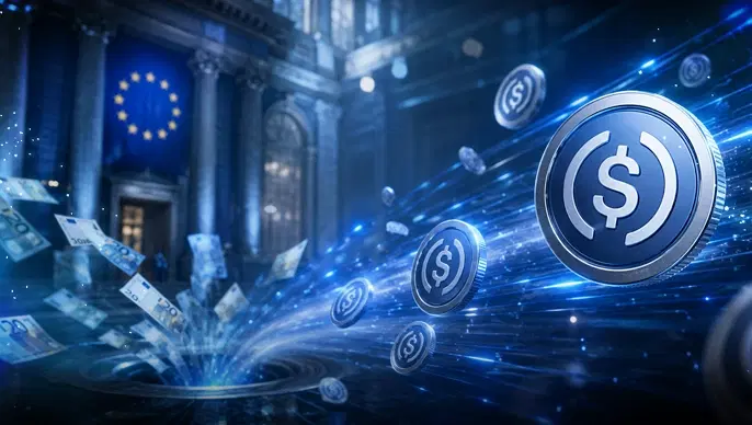 ECB Warns Dollar Stablecoins Are Draining European Bank Deposits