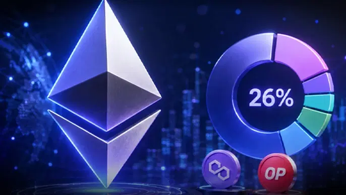 Ethereum Holds 26% of All DEX Trading Volume — How Its L2s Split the Rest